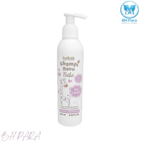 BALCOS-CHAMPI DOUX BEBE-GEL LAVANT 250ML BALCOS-CHAMPI DOUX BEBE-GEL LAVANT 250ML – Image 1