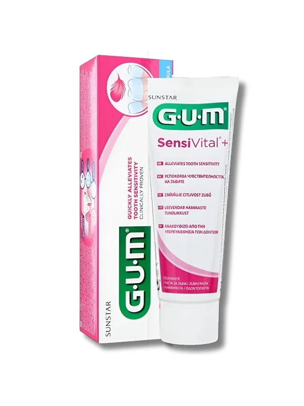 gum-dentifrice-sensivital-75ml-hygiene-gum GUM Dentifrice SensiVital, 75ml – Image 1