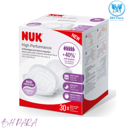 NUK HIGH PERFORMANCE - COUSSINETS D'ALLAITEMENTS 30 PIECES