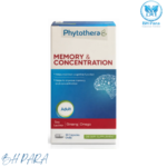 VITAL PHYTOTHERA MEMOIRE & CONCENTRATION 30 GELULES